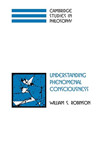 Imagen de archivo de Understanding Phenomenal Consciousness (Cambridge Studies in Philosophy) a la venta por Chiron Media