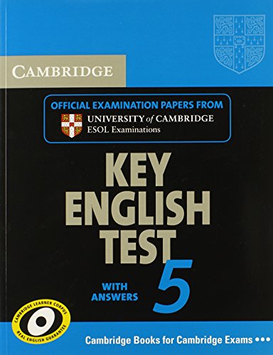 Beispielbild fr Cambridge Key English Test 5 Student's Book with answers : Official Examination Papers from University of Cambridge ESOL Examinations zum Verkauf von Buchpark
