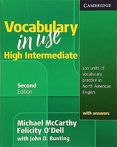 Stock image for Vocabulary in Use High Intermediate Students Book with Answers for sale by Goodwill Southern California