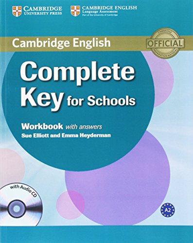 Imagen de archivo de Complete Key for Schools Workbook with Answers with Audio CD a la venta por AMM Books