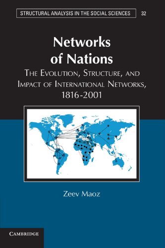 Stock image for Networks of Nations: The Evolution, Structure, and Impact of International Networks, 1816"2001 (Structural Analysis in the Social Sciences, Series Number 32) for sale by HPB-Red