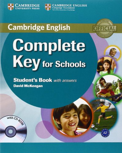 COMPLETE KEY FOR SCHOOLS STUDENT BOOK WITH ANSWERS + CD-ROM