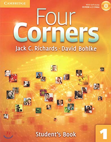 9780521126151: Four Corners Level 1 Student's Book with Self-study CD-ROM