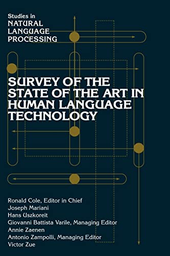 Stock image for Survey of the State of the Art in Human Language Technology for sale by Ria Christie Collections