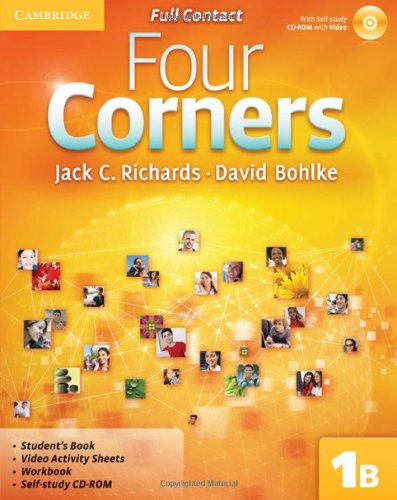 Stock image for Four Corners Level 1 Full Contact B with Self-study CD-ROM for sale by MusicMagpie