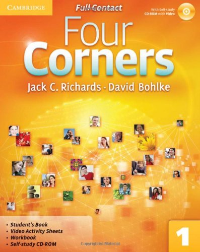 Stock image for Four Corners Level 1 Full Contact with Self-study CD-ROM for sale by SecondSale