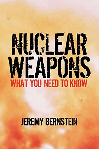 9780521126373: Nuclear Weapons Paperback: What You Need to Know