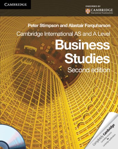 Stock image for Cambridge International AS and A Level Business Studies for sale by Better World Books Ltd