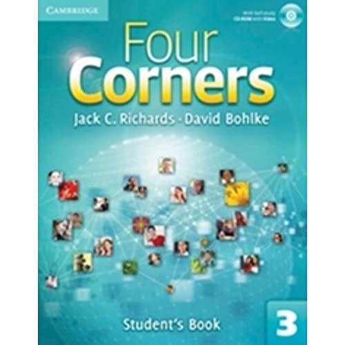 9780521127554: Four Corners Level 3 Student's Book with Self-study CD-ROM