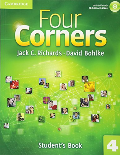 Stock image for Four Corners Level 4 Student's Book with Self-study CD-ROM (Four Corners Level 4 Full Contact with Self-study CD-ROM) for sale by HPB-Red