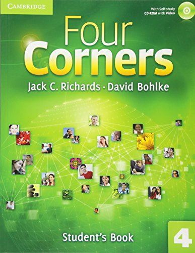 9780521127714: Four Corners Level 4 Student's Book with Self-study CD-ROM