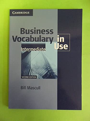 Stock image for Business Vocabulary in Use Intermediate with Answers for sale by HPB-Red
