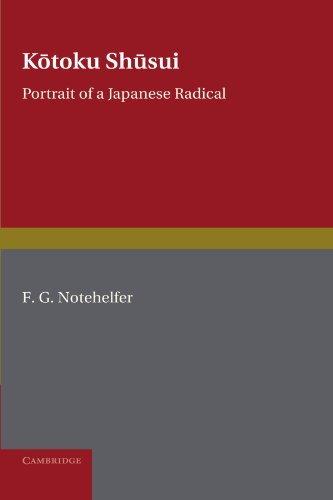 9780521131483: Kotoku Shusui: Portrait of a Japanese Radical