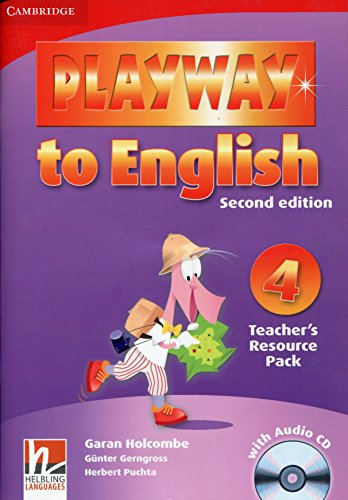 Imagen de archivo de Playway to English Level 4 Teacher's Resource Pack with Audio CD a la venta por medimops