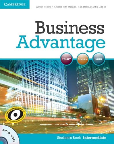 9780521132206: Business Advantage Intermediate Student's Book with DVD - 9780521132206 (CAMBRIDGE)