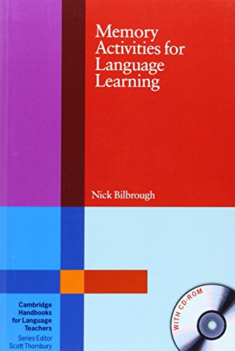 Imagen de archivo de Memory Activities for Language Learning with CD-ROM (Cambridge Handbooks for Language Teachers) a la venta por Bahamut Media