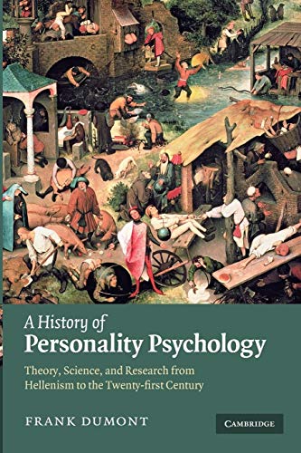 Beispielbild fr A History of Personality Psychology: Theory, Science, and Research from Hellenism to the Twenty-First Century zum Verkauf von HPB-Emerald