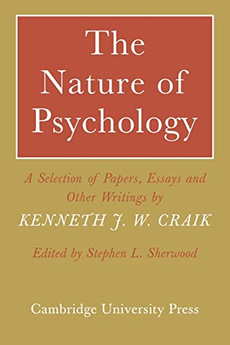 Stock image for The Nature of Psychology for sale by THE SAINT BOOKSTORE