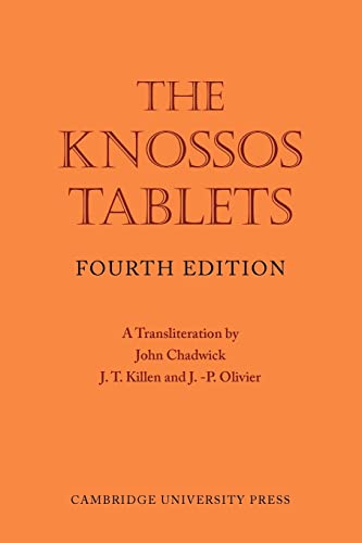 Imagen de archivo de The Knossos Tablets a la venta por Books From California