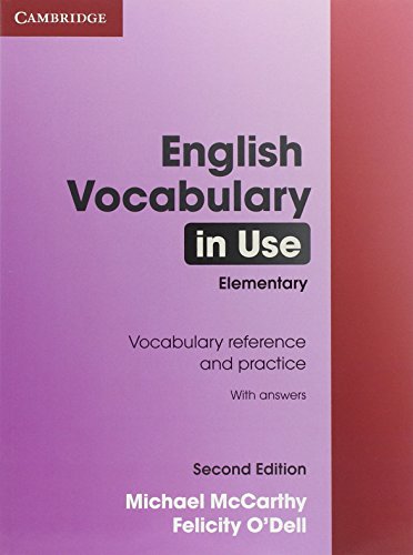 Imagen de archivo de English Vocabulary in Use Elementary with Answers a la venta por ThriftBooks-Dallas