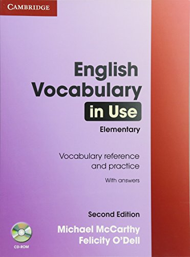 Imagen de archivo de English Vocabulary in Use Elementary with Answers and CD-ROM a la venta por HPB-Red