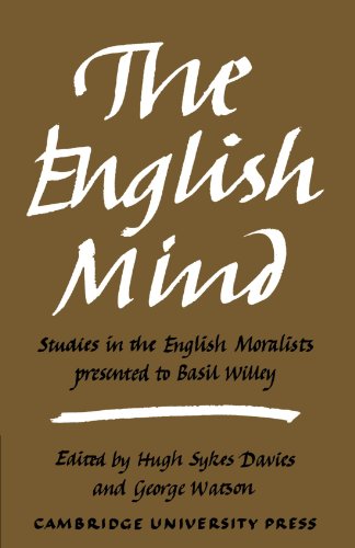 Stock image for The English Mind: Studies in the English Moralists Presented to Basil Willey for sale by Lucky's Textbooks