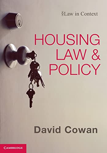 Beispielbild fr Housing Law and Policy (Law in Context) zum Verkauf von WorldofBooks