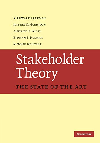 9780521137935: Stakeholder Theory: The State of the Art