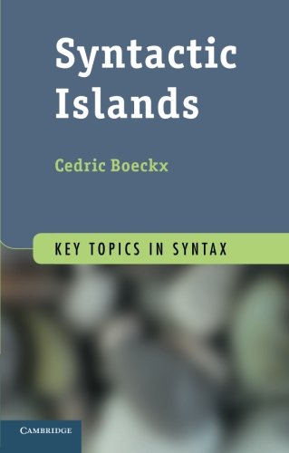 9780521138789: Syntactic Islands (Key Topics in Syntax)