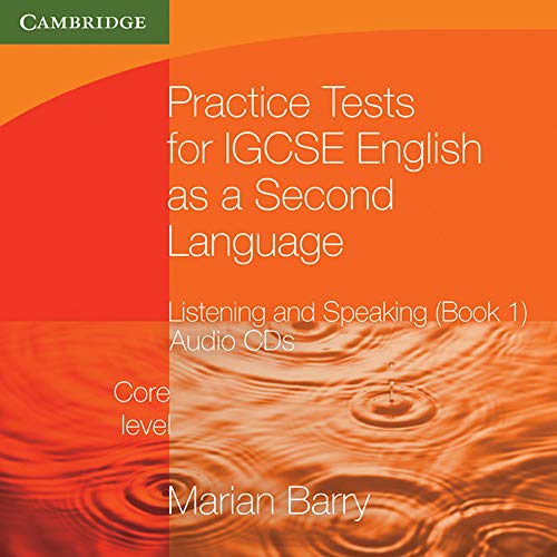 9780521140584: Practice Tests for IGCSE English as a Second Language: Listening and Speaking, Core Level Book 1 Audio CDs (2) (OP) (Cambridge International IGCSE)
