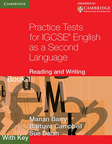 9780521140614: Barry pract Tests IGCSE Read&Writing. Practice Tests For Igcse English as a second language Book 1 (Cambridge International IGCSE)