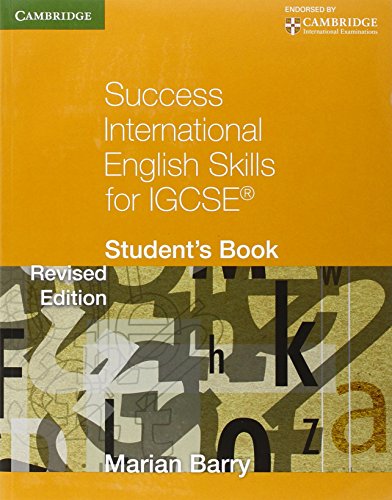 Imagen de archivo de Success International English Skills for IGCSE Student's Book (Georgian Press) a la venta por AMM Books