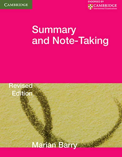 Imagen de archivo de Summary and Note-Taking (Georgian Press) a la venta por AMM Books