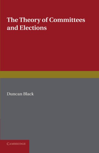 Beispielbild fr The Theory of Committees and Elections zum Verkauf von Lucky's Textbooks