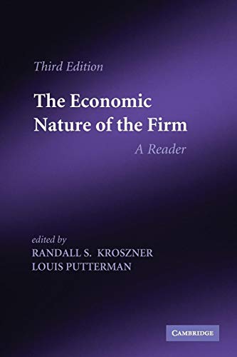 9780521141772: The Economic Nature of the Firm: A Reader