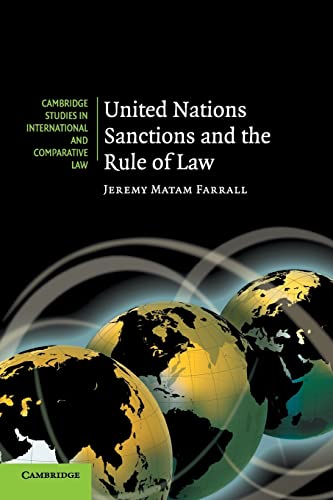 Stock image for United Nations Sanctions and the Rule of Law (Cambridge Studies in International and Comparative Law) for sale by Phatpocket Limited