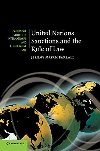 9780521141987: United Nations Sanctions and the Rule of Law (Cambridge Studies in International and Comparative Law)