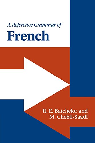 9780521145114: A Reference Grammar of French