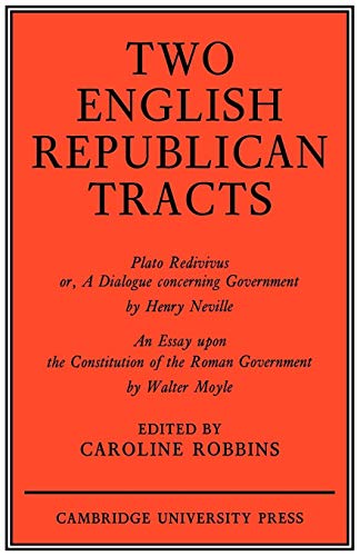 9780521147484: Two English Republican Tracts Paperback