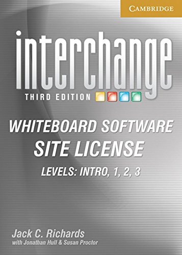 9780521147583: Interchange Third Edition All Levels Whiteboard Software and Site License Pack