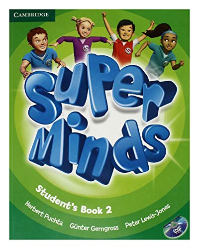 Imagen de archivo de Super Minds Level 2 Student's Book with DVD-ROM a la venta por AMM Books