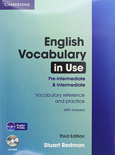 Beispielbild fr English Vocabulary in Use: Pre-intermediate and Intermediate with Answers and CD-ROM: Book with Answers and CD-ROM zum Verkauf von WorldofBooks