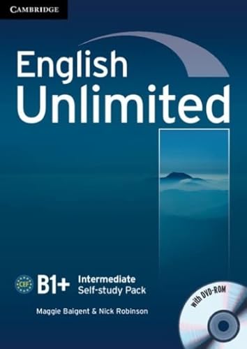 Imagen de archivo de English Unlimited Intermediate Self-study Pack (Workbook with DVD-ROM) a la venta por Tall Stories BA