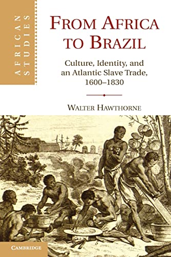 Imagen de archivo de From Africa to Brazil: Culture, Identity, and an Atlantic Slave Trade, 1600-1830 (African Studies, Series Number 113) a la venta por Textbooks_Source