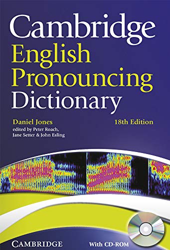 Beispielbild fr Cambridge English Pronouncing Dictionary with CD-ROM 18th Edition zum Verkauf von Better World Books