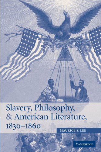 9780521152686: Slavery, Philosophy, and American Literature, 1830-1860