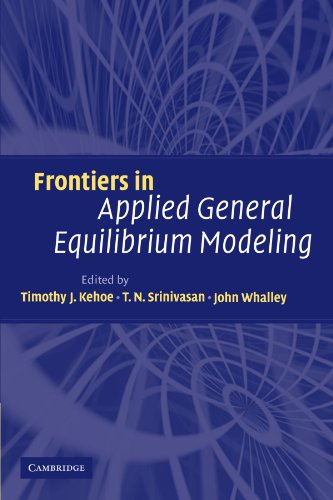 Stock image for Frontiers in Applied General Equilibrium Modeling: In Honor of Herbert Scarf for sale by Revaluation Books