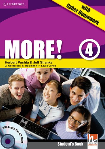Stock image for More! Level 4 Student's Book with Interactive CD-ROM with Cyber Homework for sale by AMM Books