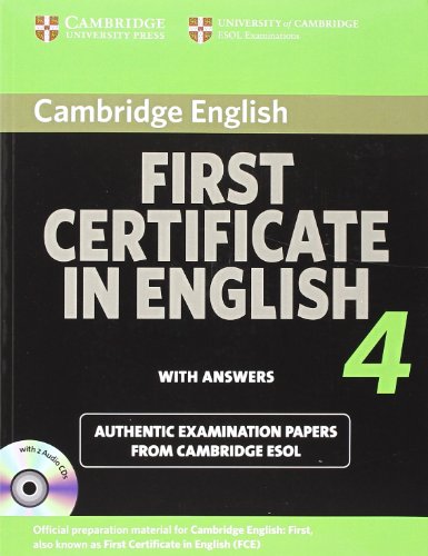 Beispielbild fr Cambridge First Certificate in English 4 for Updated Exam Self-Study Pack (Student's Book with Answers and Audio CDs (2)): Official Examination Papers (Cambridge Books for Cambridge Exams) zum Verkauf von medimops