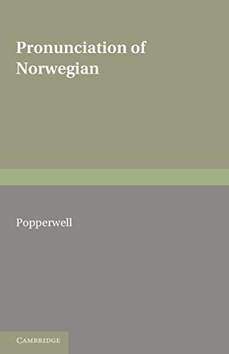 Stock image for Pronunciation of Norwegian for sale by THE SAINT BOOKSTORE